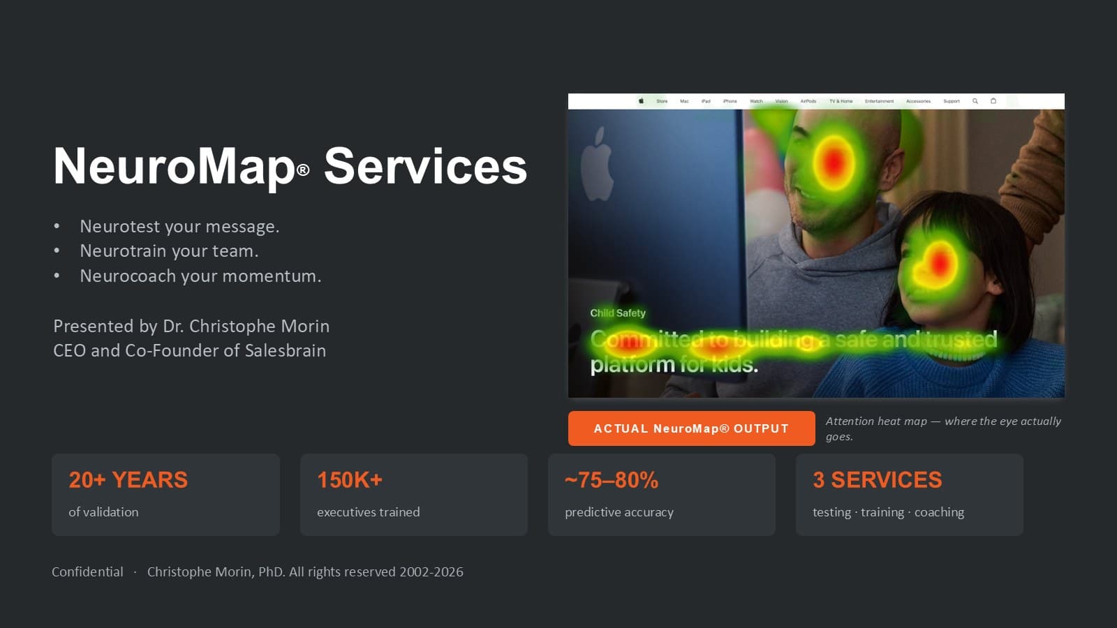 NeuroMap® Services deck — private, password required
